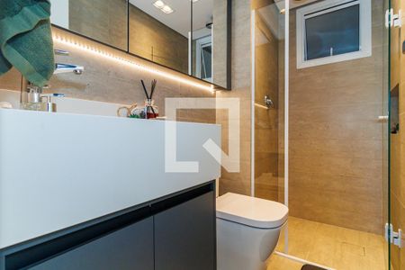 Apartamento à venda com 70m², 2 quartos e 1 vaga Apartamento à venda com 70m², 2 quartos e 1 vagaBanheiro Social