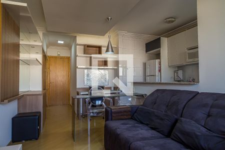 Sala de apartamento à venda com 1 quarto, 42m² em Mirandópolis, São Paulo