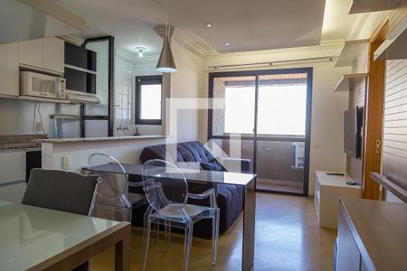 Sala de apartamento à venda com 1 quarto, 42m² em Mirandópolis, São Paulo