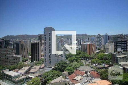 Vista de apartamento à venda com 1 quarto, 74m² em Funcionários, Belo Horizonte