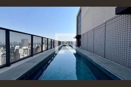 Studio para alugar com 21m², 1 quarto e sem vagaPiscina