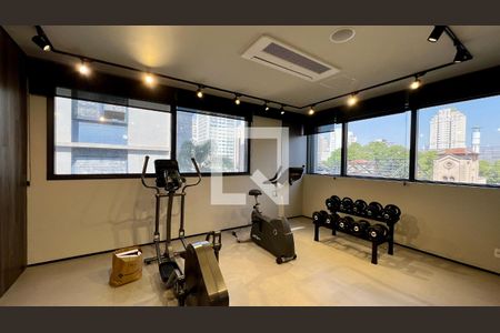 Studio para alugar com 21m², 1 quarto e sem vagaAcademia