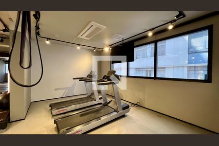 Studio para alugar com 21m², 1 quarto e sem vagaAcademia