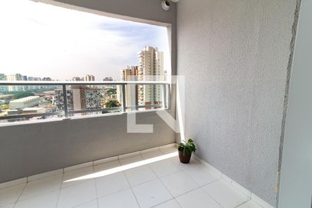 Varanda Sala de apartamento à venda com 1 quarto, 33m² em Lapa, São Paulo