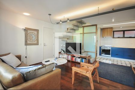 Apartamento à venda com 100m², 2 quartos e 2 vagasSala