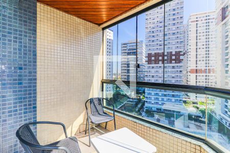 Varanda de apartamento à venda com 3 quartos, 127m² em Santo Amaro, São Paulo