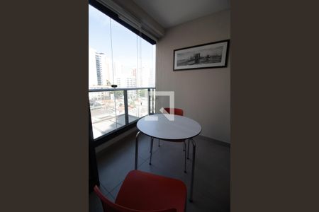 Varanda de apartamento à venda com 1 quarto, 25m² em Cerqueira César, São Paulo