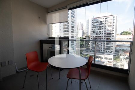 Varanda de apartamento à venda com 1 quarto, 25m² em Cerqueira César, São Paulo