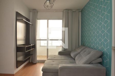 Sala  de apartamento para alugar com 2 quartos, 47m² em Utinga, Santo André