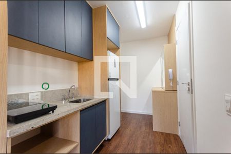 Studio para alugar com 27m², 1 quarto e sem vaga Studio para alugar com 27m², 1 quarto e sem vagaCozinha