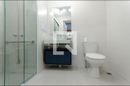 Studio para alugar com 27m², 1 quarto e sem vaga Studio para alugar com 27m², 1 quarto e sem vagaBanheiro