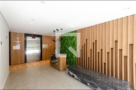 Studio para alugar com 27m², 1 quarto e sem vaga Studio para alugar com 27m², 1 quarto e sem vagaHall