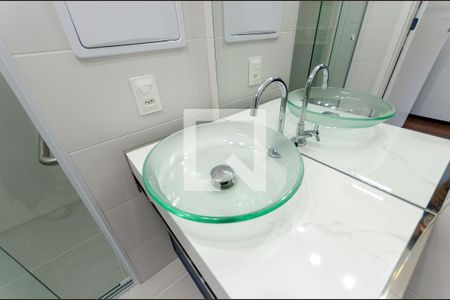 Studio para alugar com 27m², 1 quarto e sem vaga Studio para alugar com 27m², 1 quarto e sem vagaBanheiro