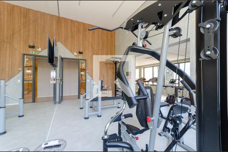 Studio para alugar com 27m², 1 quarto e sem vaga Studio para alugar com 27m², 1 quarto e sem vagaAcademia