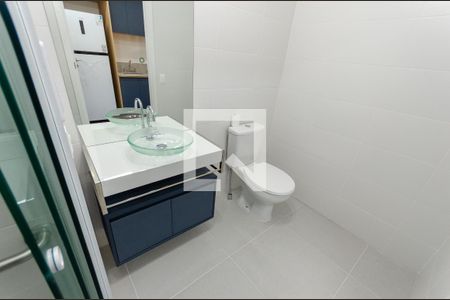 Studio para alugar com 27m², 1 quarto e sem vaga Studio para alugar com 27m², 1 quarto e sem vagaBanheiro