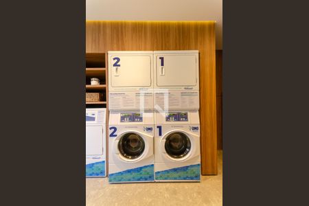 Studio para alugar com 27m², 1 quarto e sem vaga Studio para alugar com 27m², 1 quarto e sem vagaLavanderia