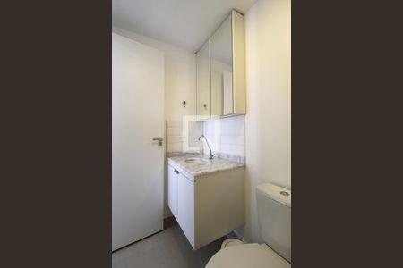 Studio para alugar com 27m², 1 quarto e sem vagaBanheiro da Suíte