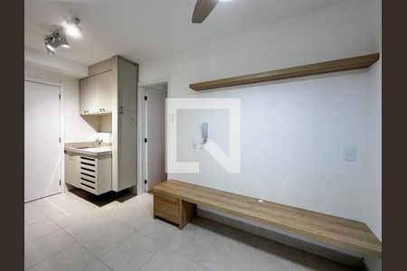 Sala de apartamento para alugar com 1 quarto, 30m² em Jardim Caravelas, São Paulo