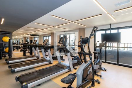 Apartamento à venda com 35m², 1 quarto e sem vaga Apartamento à venda com 35m², 1 quarto e sem vagaÁrea comum - Academia