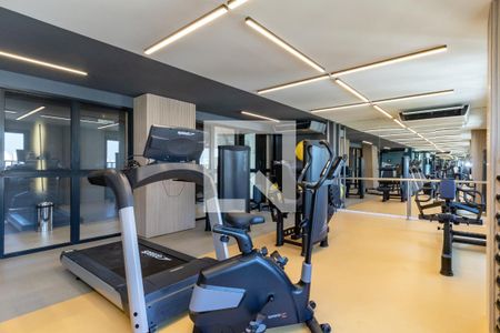 Apartamento à venda com 35m², 1 quarto e sem vaga Apartamento à venda com 35m², 1 quarto e sem vagaÁrea comum - Academia