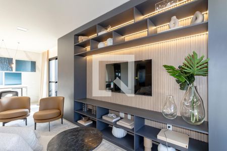 Apartamento à venda com 35m², 1 quarto e sem vaga Apartamento à venda com 35m², 1 quarto e sem vagaÁrea comum - Salão de festas