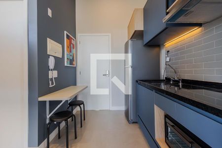 Studio à venda com 27m², 1 quarto e sem vagaCozinha
