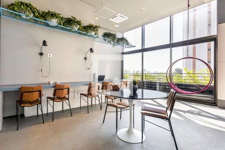 Studio à venda com 27m², 1 quarto e sem vagaCoworking