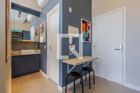 Studio à venda com 27m², 1 quarto e sem vagaCozinha