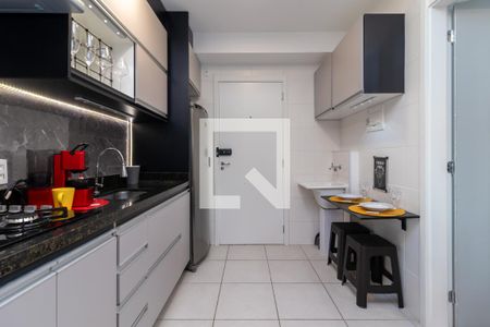 Apartamento para alugar com 30m², 1 quarto e sem vagaCozinha e Área de Serviço