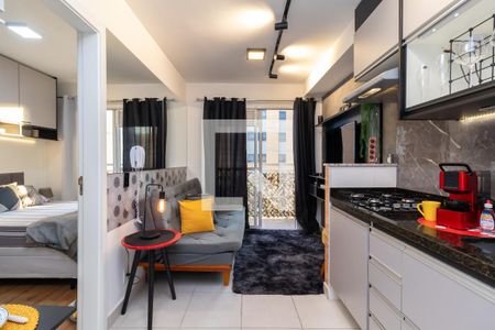 Apartamento para alugar com 30m², 1 quarto e sem vagaCozinha e Área de Serviço