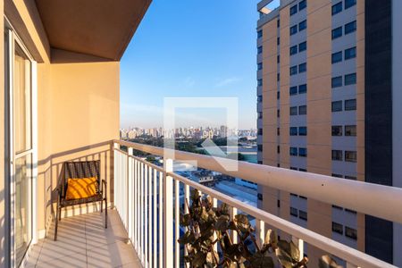 Varanda da Sala e Quarto de apartamento para alugar com 1 quarto, 30m² em Casa Verde, São Paulo