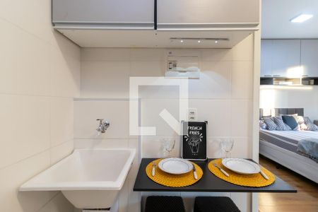 Apartamento para alugar com 30m², 1 quarto e sem vagaCozinha e Área de Serviço