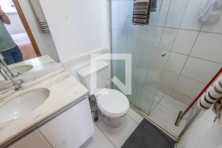 Suite de apartamento à venda com 3 quartos, 85m² em Planalto, Belo Horizonte