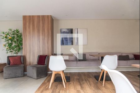 Apartamento à venda com 29m², 1 quarto e sem vaga Apartamento à venda com 29m², 1 quarto e sem vagaSalão de festas