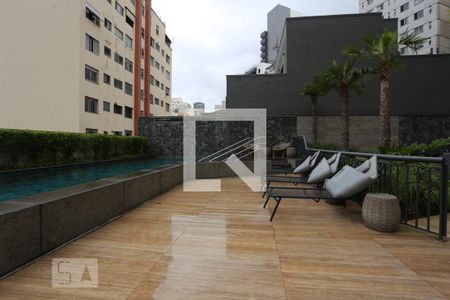 Studio para alugar com 33m², 1 quarto e 1 vagaÁrea comum - Piscina