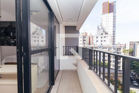 Sacada de kitnet/studio para alugar com 1 quarto, 33m² em Bela Vista, São Paulo