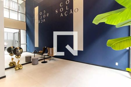 Studio para alugar com 25m², 1 quarto e sem vaga Studio para alugar com 25m², 1 quarto e sem vagaÁrea comum - Hall Social