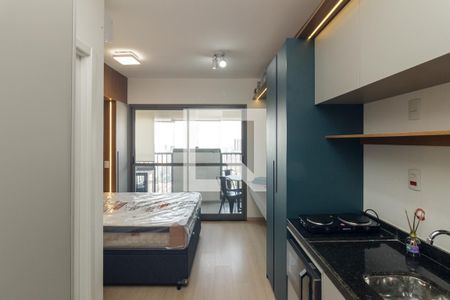 Studio para alugar com 25m², 1 quarto e sem vaga Studio para alugar com 25m², 1 quarto e sem vagaCozinha
