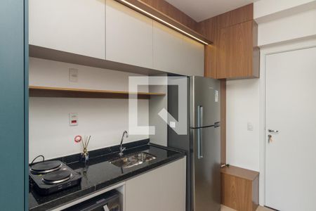 Studio para alugar com 25m², 1 quarto e sem vaga Studio para alugar com 25m², 1 quarto e sem vagaCozinha