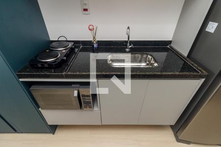 Studio para alugar com 25m², 1 quarto e sem vaga Studio para alugar com 25m², 1 quarto e sem vagaCozinha