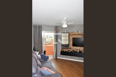 Detalhe Sala com Varanda de apartamento à venda com 2 quartos, 62m² em Vila Roque, São Paulo