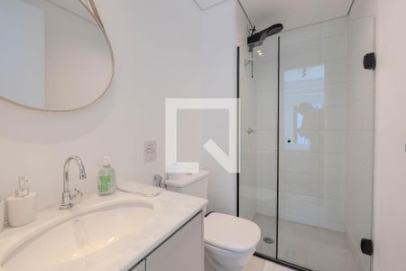 Studio para alugar com 25m², 1 quarto e sem vaga Studio para alugar com 25m², 1 quarto e sem vagaBanheiro