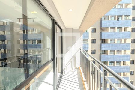 Studio para alugar com 25m², 1 quarto e sem vaga Studio para alugar com 25m², 1 quarto e sem vagaSacada