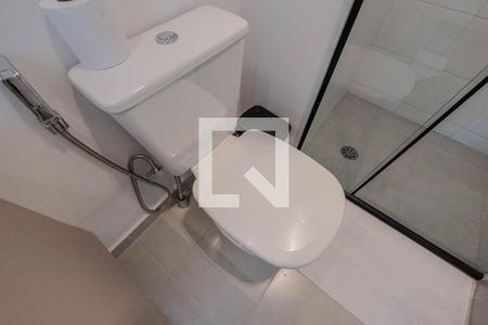 Studio para alugar com 25m², 1 quarto e sem vaga Studio para alugar com 25m², 1 quarto e sem vagaBanheiro