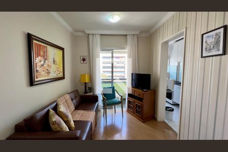 Sala de TV de apartamento para alugar com 1 quarto, 35m² em Jardim Paulista, São Paulo