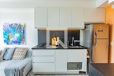 Sala, cozinha e área de serviço de apartamento à venda com 1 quarto, 31m² em Casa Verde, São Paulo
