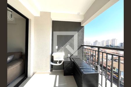 Varanda de apartamento à venda com 2 quartos, 46m² em Mirandópolis, São Paulo