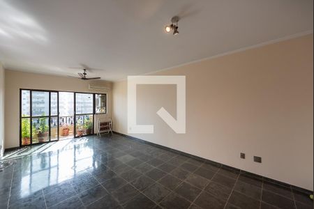 Sala de apartamento para alugar com 3 quartos, 130m² em Gonzaga, Santos