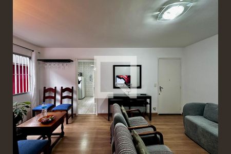 Sala de apartamento à venda com 2 quartos, 60m² em Cidade Monções, São Paulo