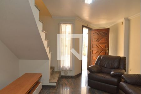 Sala de casa para alugar com 2 quartos, 145m² em Vila Camilópolis, Santo André